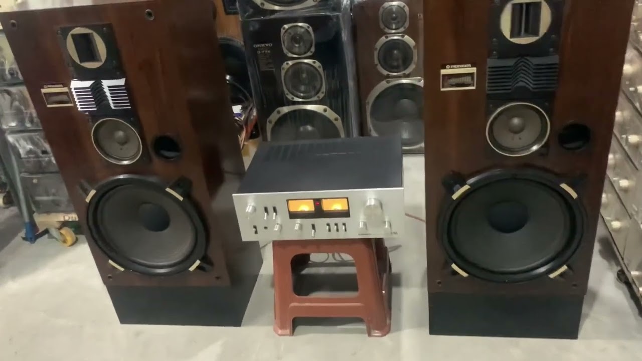 22/5 loa pioneer CS-979 kết hợp âm ly pioneer SA-7800II 🤙 Ae lh :0936404639