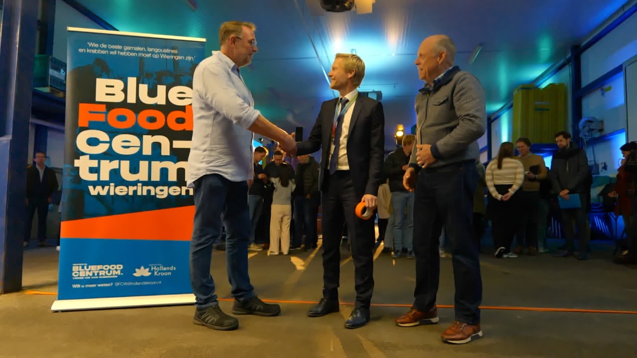 Blue Food Centrum Wieringen viert de start van de bouw
