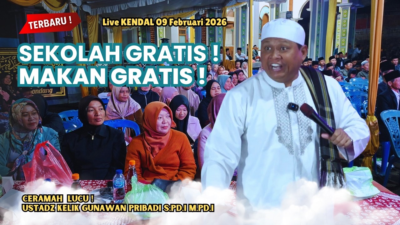 ✅ SEKOLAH GRATIS! MAKAN GRATIS! || USTADZ KELIK GUNAWAN PRIBADI