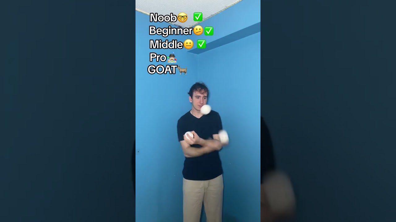 Which level are you at?🧐#10secondtalent #juggling #talent