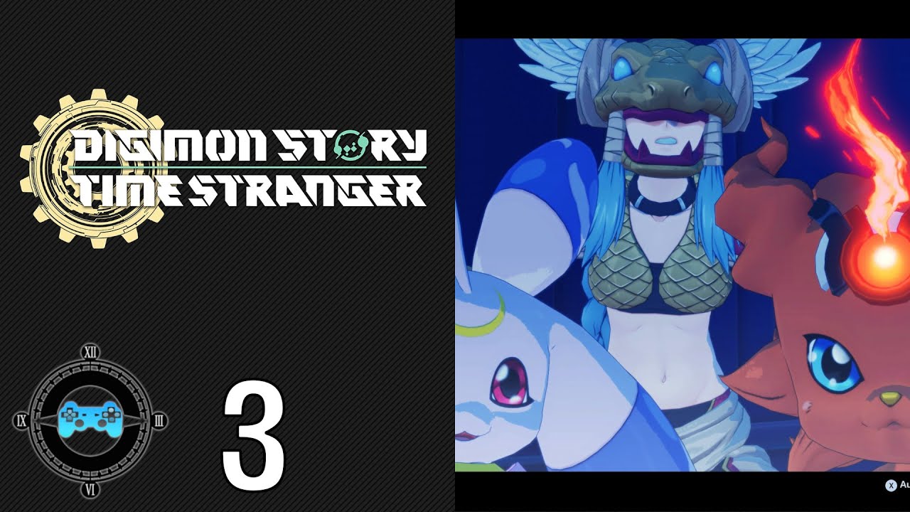 EGG THIEF!! - Blind Let's Play Digimon Story: Time Stranger 3