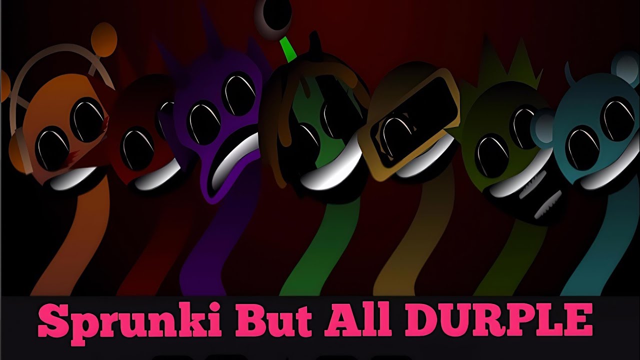 Sprunki But All Durple Phase | Incredibox Sprunki Amazing Version Update 