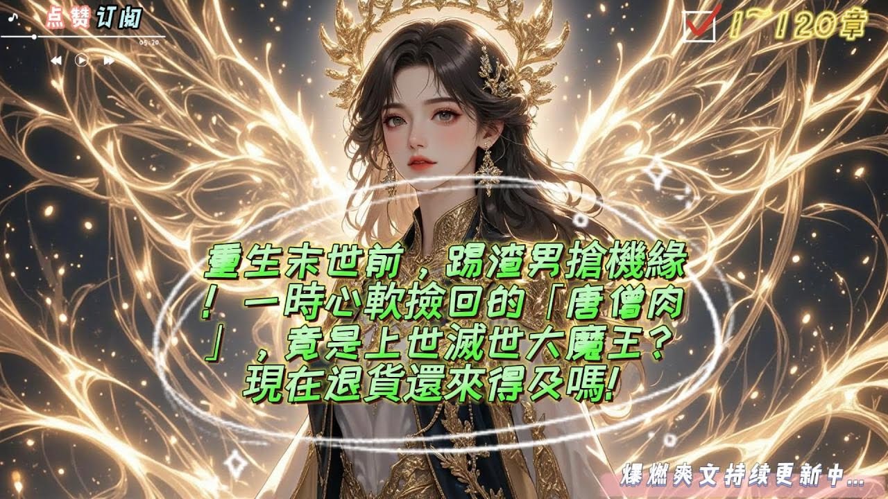 重生末世前，踢渣男搶機緣！一時心軟撿回的「唐僧肉」，竟是上世滅世大魔王？現在退貨還來得及嗎！