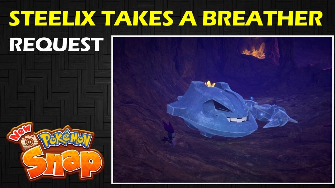 Steelix Takes a Breather | Outaway Cave Illumina Spot | New Pokemon Snap Guide & Walkthrough