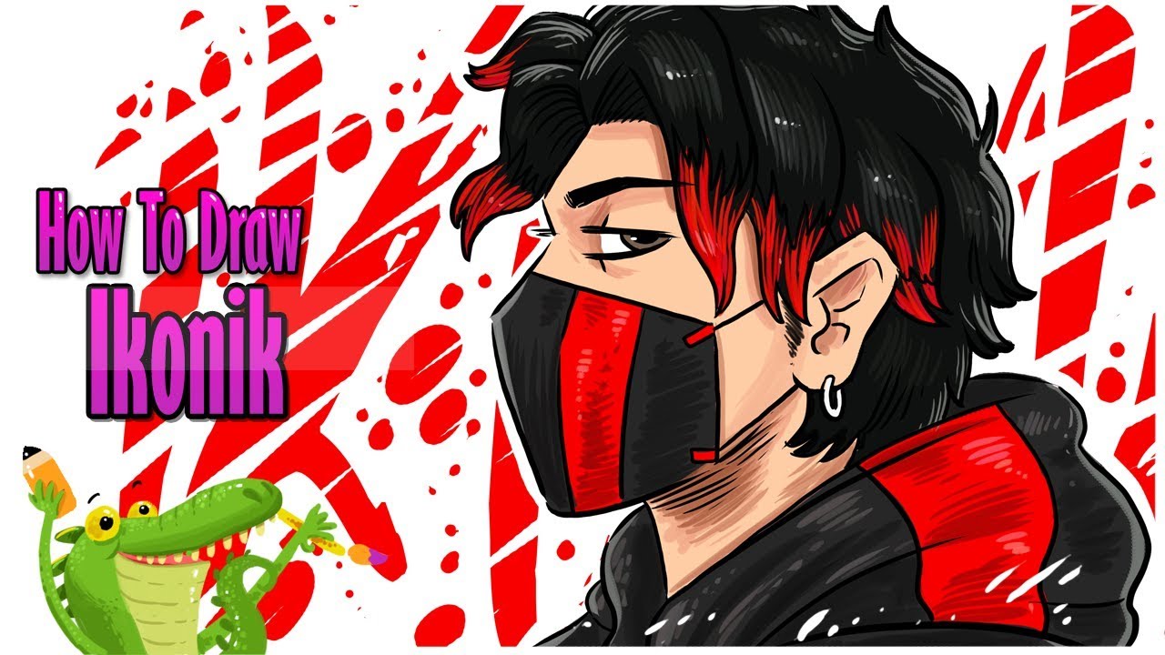 How to draw Ikonik Fortnite