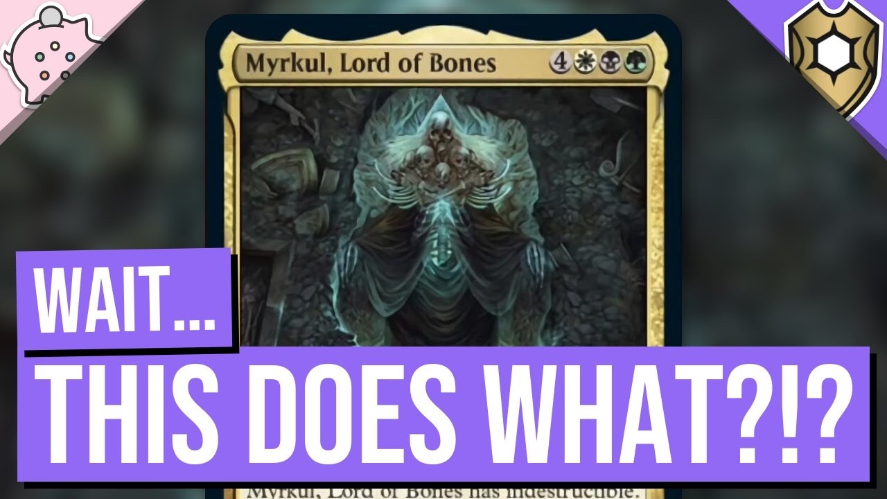 Wait...This Does What?!? | Myrkul, Lord of Bones | Commander Legends Baldur's Gate Spoiler | MTG