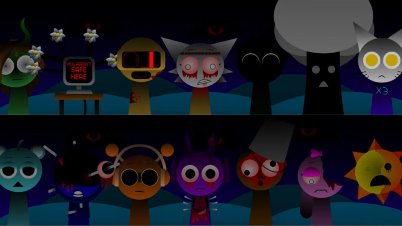 Sprunki SWAPPED But Electronic Sound🤖😎incredibox sprunki animation
