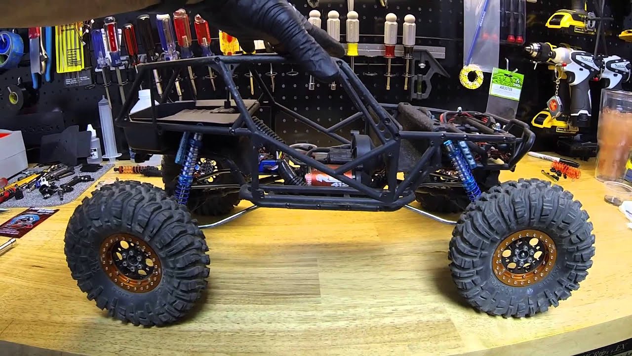 RC4WD 110mm King Shock Mod on Axial Wraith Part 1
