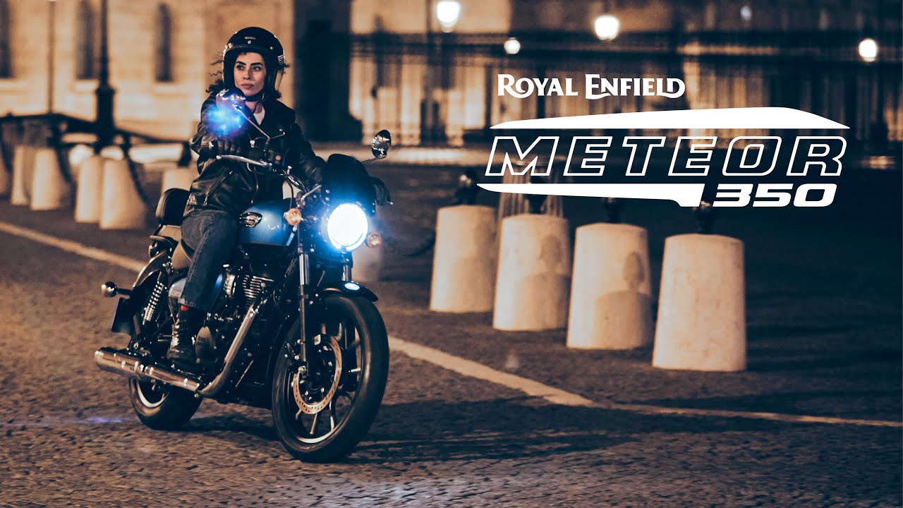 Royal Enfield Meteor | Мой город, мой Париж