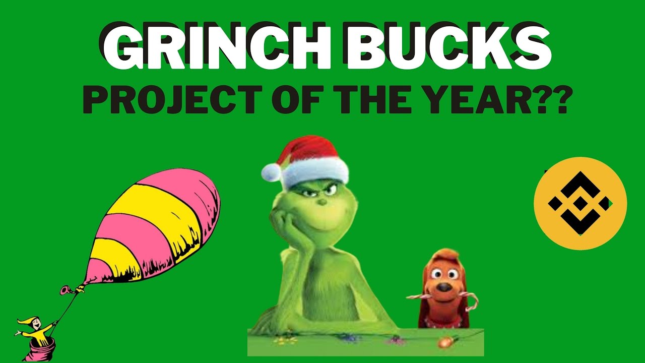 Grinch Bucks  - 8% Daily - The Next Big Thing - Passive Income Ideas