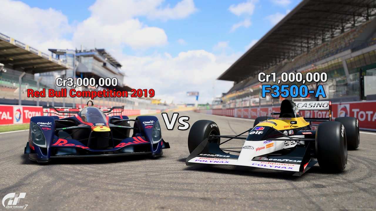 Gran Turismo 7 | Red Bull X2019 Vs F3500-A - Circuit de la Sarthe Chicane [PS5Pro]
