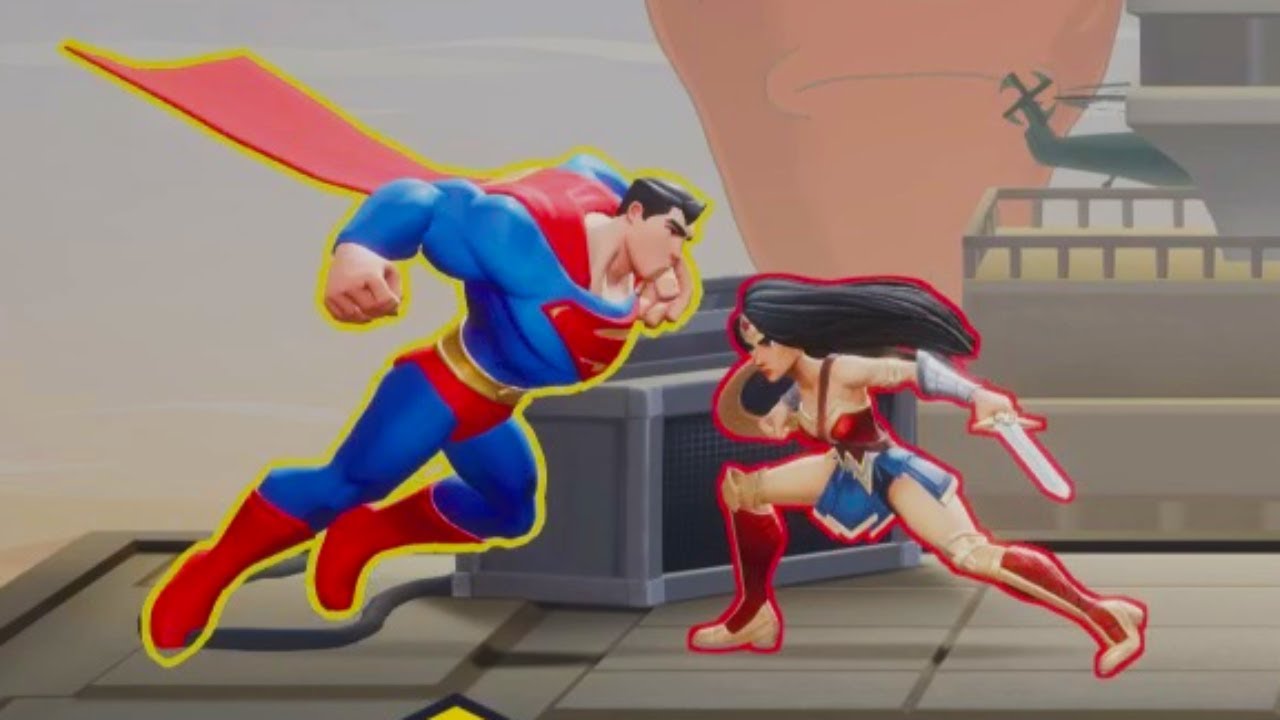 Superman and Wonder Woman Unique Interactions - MultiVersus HD