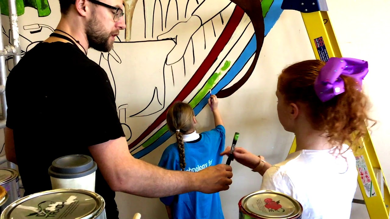 East Park Art Mural Timelapse