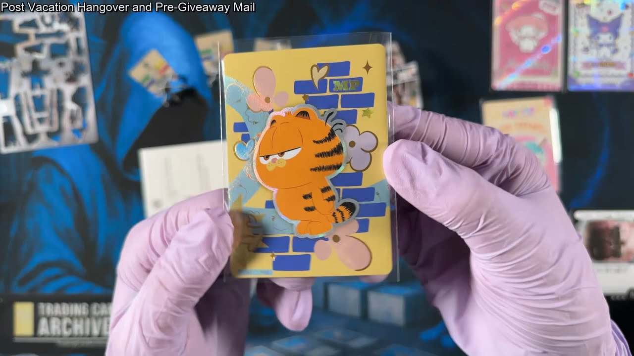 Post Vacation Hangover - Mail, Sanrio, Garfield and More PocketModels!