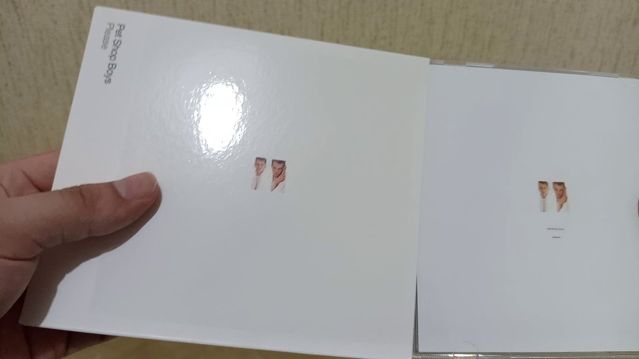 Pet Shop Boys Please Further Listening 1984 - 1986 Unboxing CD