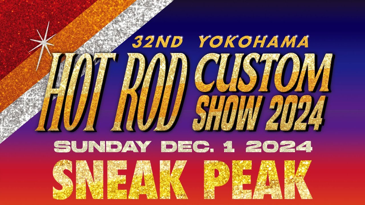 32nd YOKOHAMA HOT ROD CUSTOM SHOW 2024 Limited Items  MOONEYES Imagineer emi's HCS2024 Info
