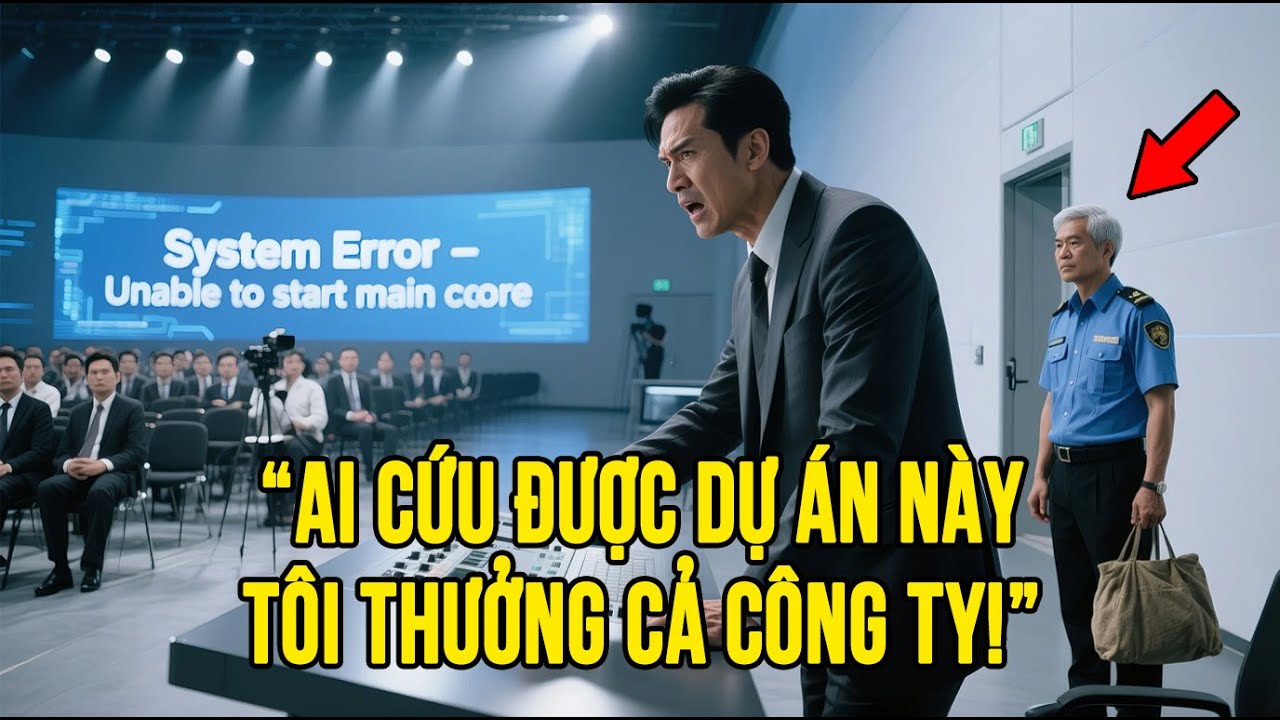 &ldquo;Ai Cứu Được Dự &Aacute;n N&agrave;y T&ocirc;i Thưởng Cả C&ocirc;ng Ty!&rdquo; &ndash; Anh Bảo Vệ Lặng Lẽ Ra Tay Trong 1 Ph&uacute;t