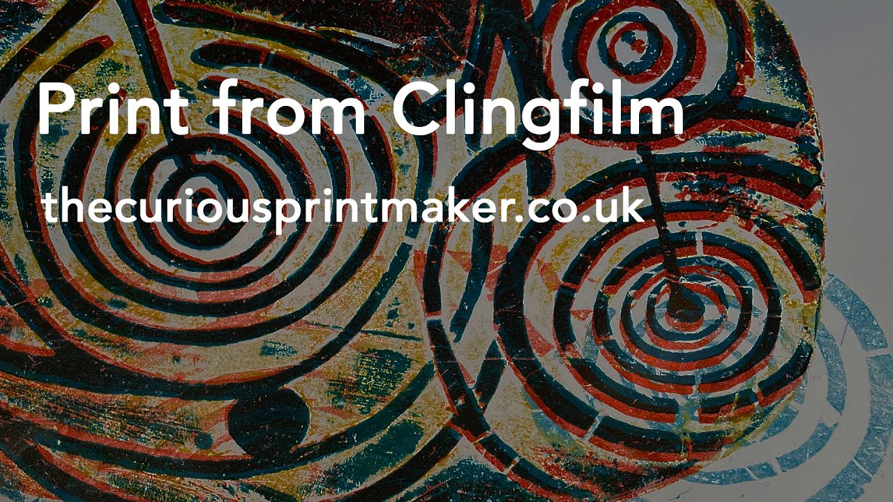 print from clingfilm