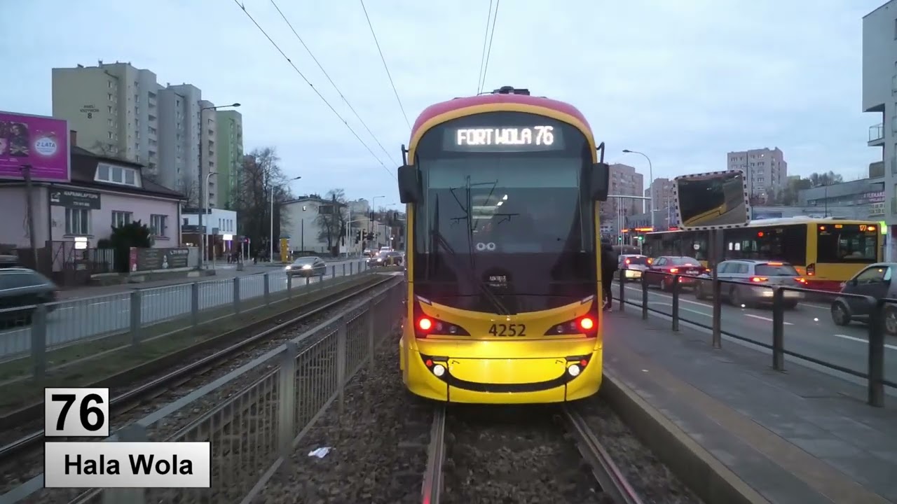 Tramwaje Warszawa 2023 Linia 76