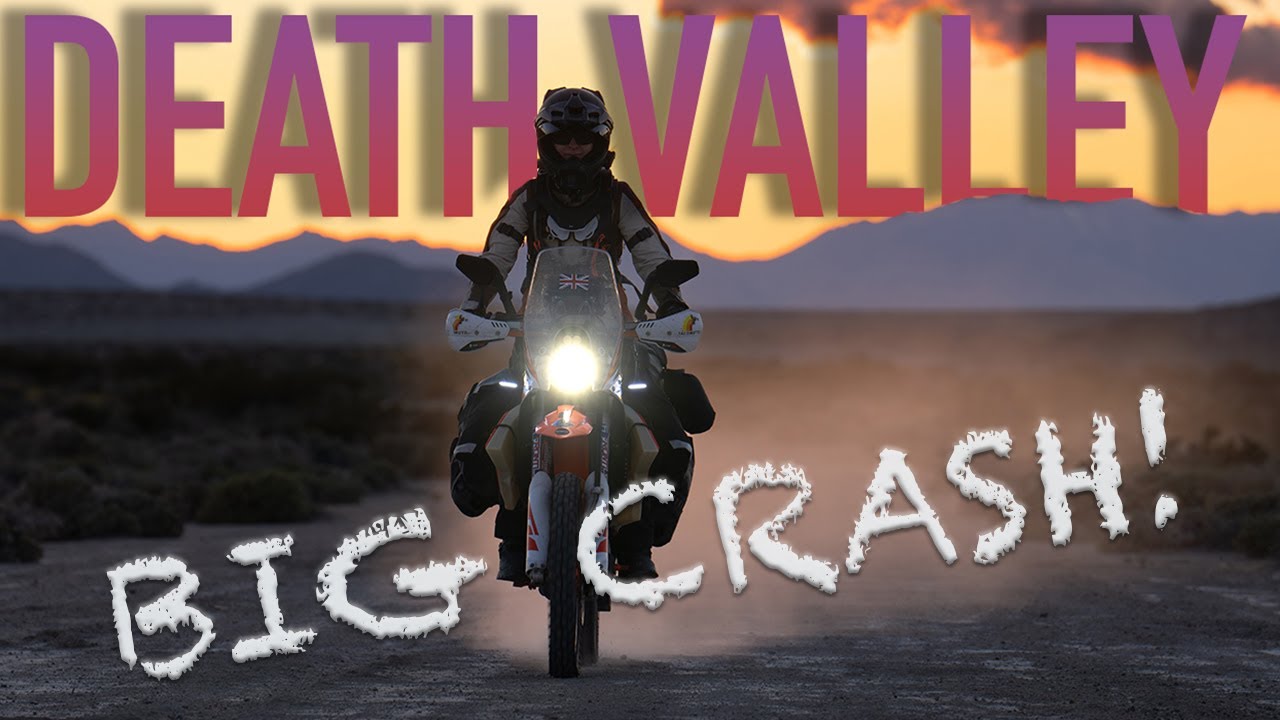 S1|E20: DEATH VALLEY DISASTER | A Shocking Crash on My KTM 500 EXC-F! #deathvalley #ktm500exc #ktm
