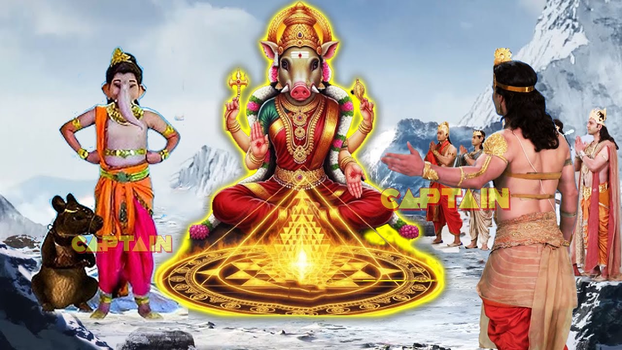 माता वराही का सामना कैसे करेंगे गणेश जी और कार्तिकेय ? विघ्नहर्ता गणेश #phoolwa #matarani