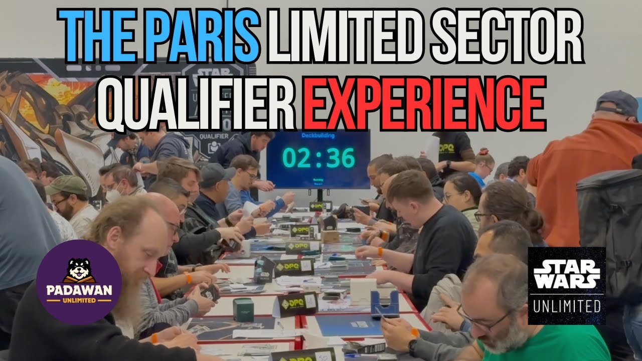 Опыт участия в отборочном турнире Paris Limited | Star Wars Unlimited