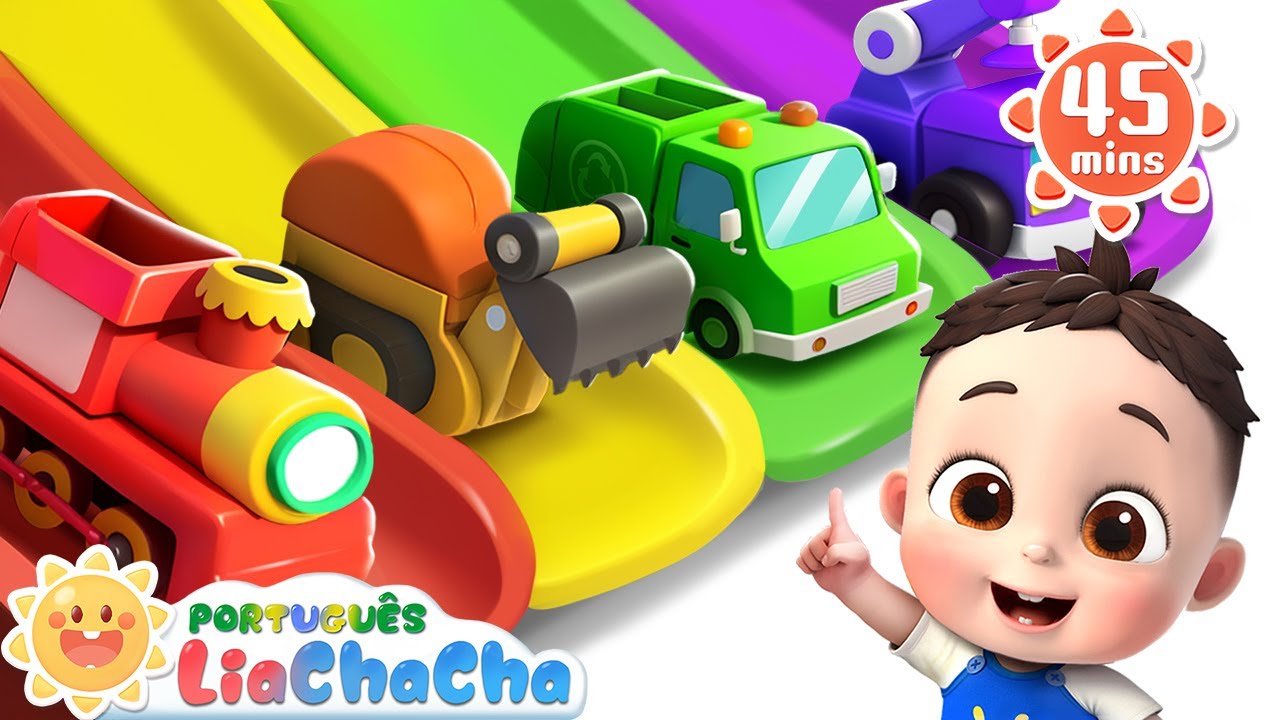 Carros de Brinquedo | Carro Desenho | Carro para Crianças | LiaChaCha Português - Músicas Infantis