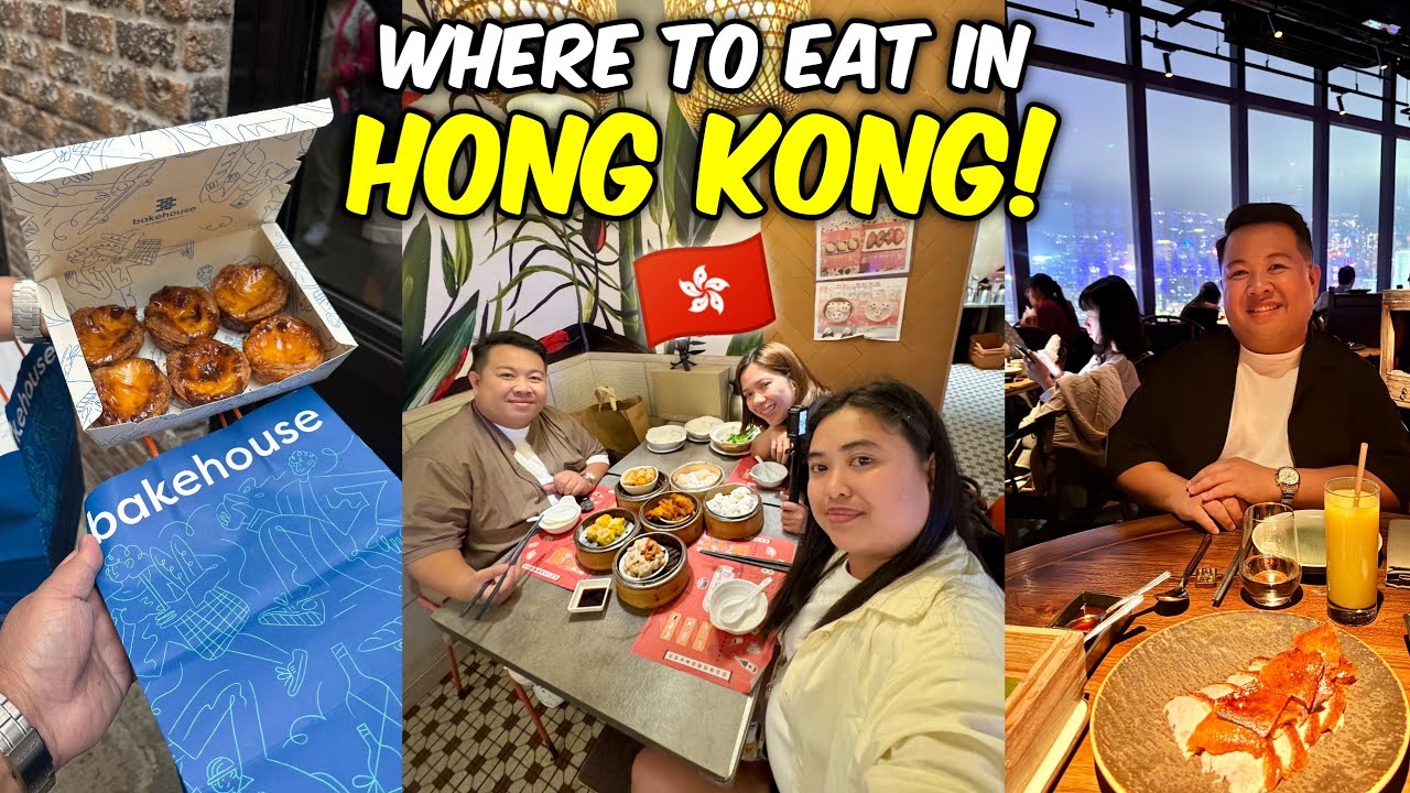 Eating Must-Try Foods in Hong Kong! 🇭🇰 #FAMRecommends | JM Banquicio