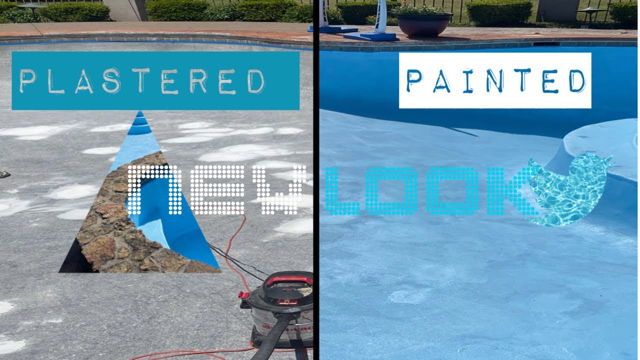 How To Paint A Pool | DIY | Replaster