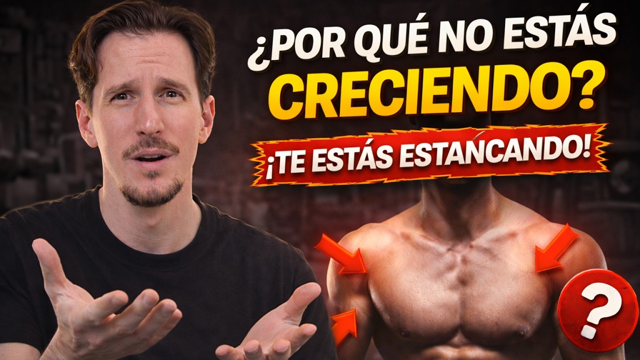 ¿ESTANCADO en el Gym? Los 5 ERRORES que bloquean tu MASA MUSCULAR