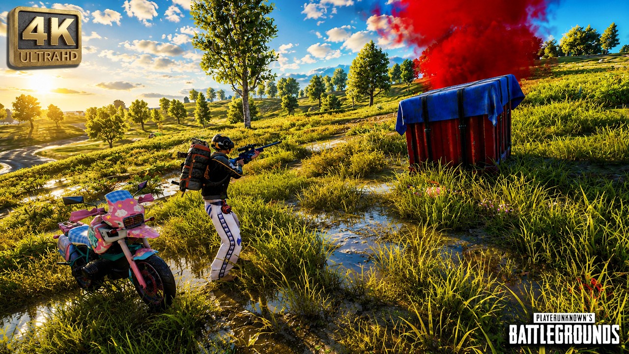 The Most Cinematic PUBG Match You Will Ever See 🍿 | 4K Ultra Graphics (NO COMMENTARY)
