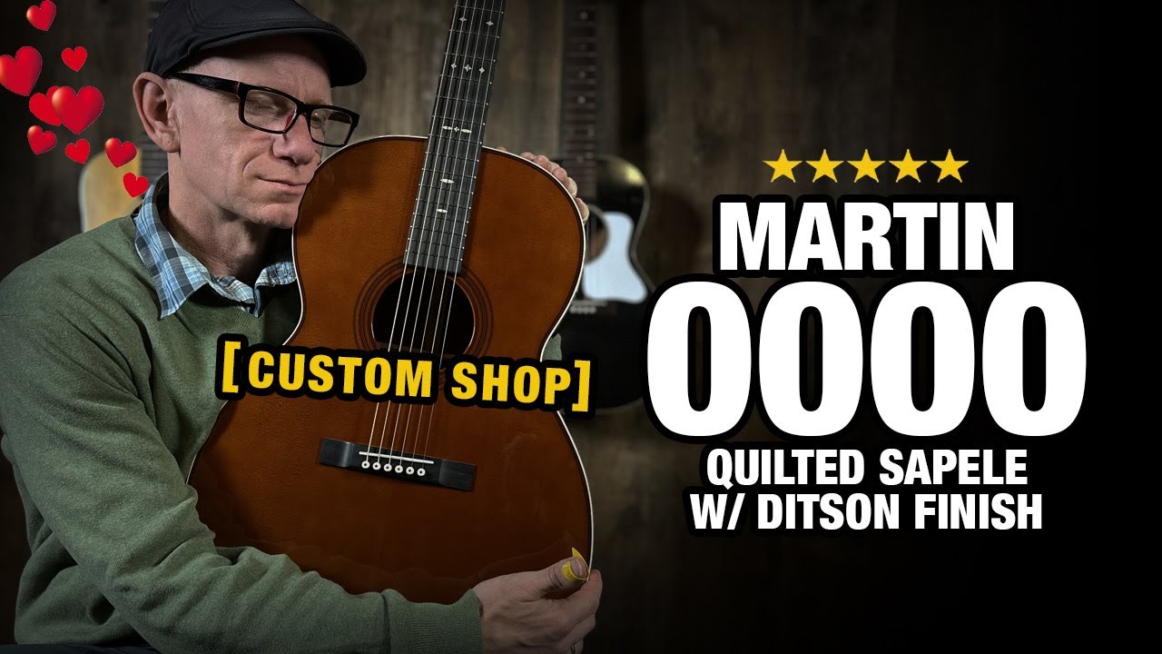 An Instant Classic – Martin 0000 Quilted Sapele with Ditson Finish