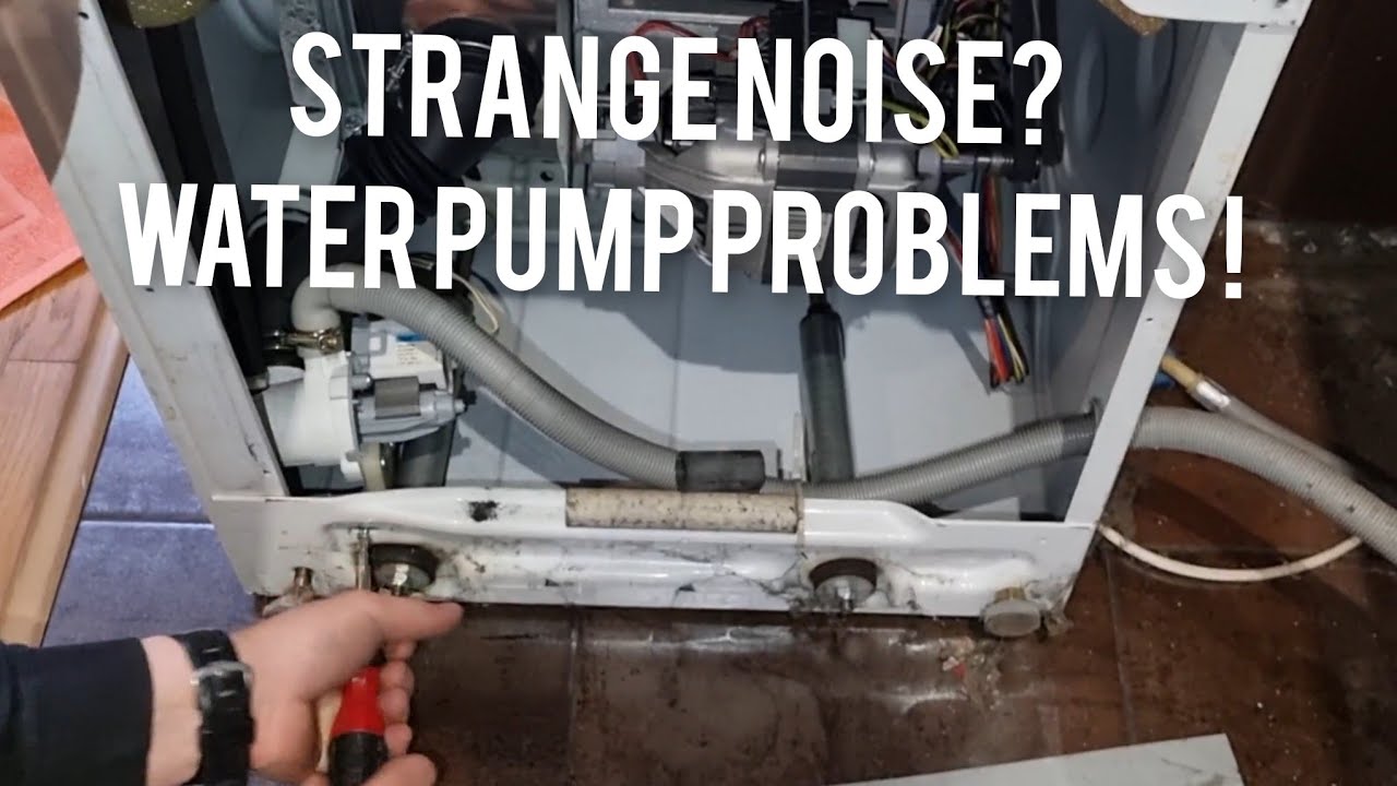 How to fix and Check Washing machine water drain PUMP / Noise