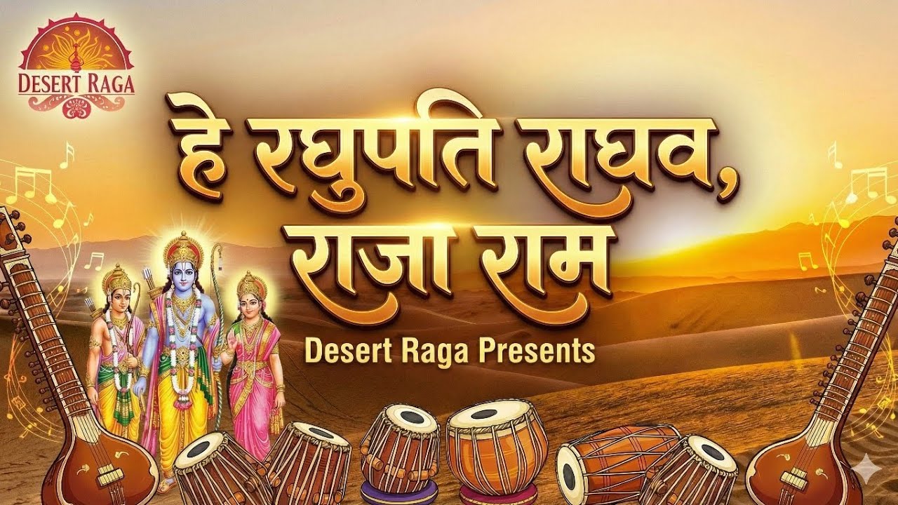 हे रघुपति राघव, राजा राम। #ram #bhajan #rambhajan #
