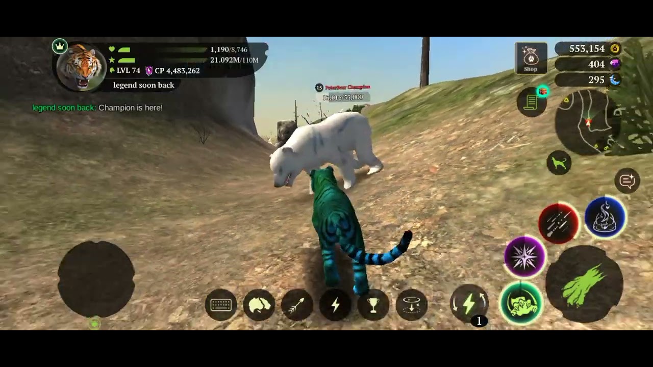 The tiger Play in 74 ban account:(