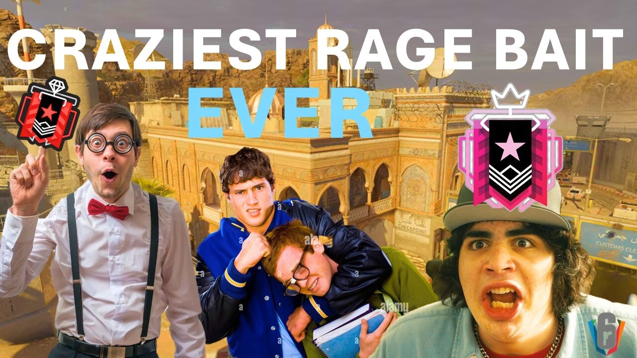 RAGE BAITING a high school bully on R6 (CRAZY REACTION)