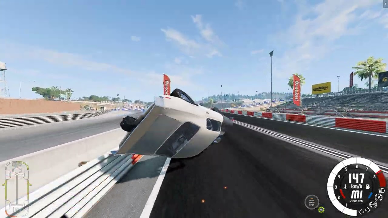 No Prep Nitrous Camaro (Drag Stipe Test)  [ONLY CRASHS😢]