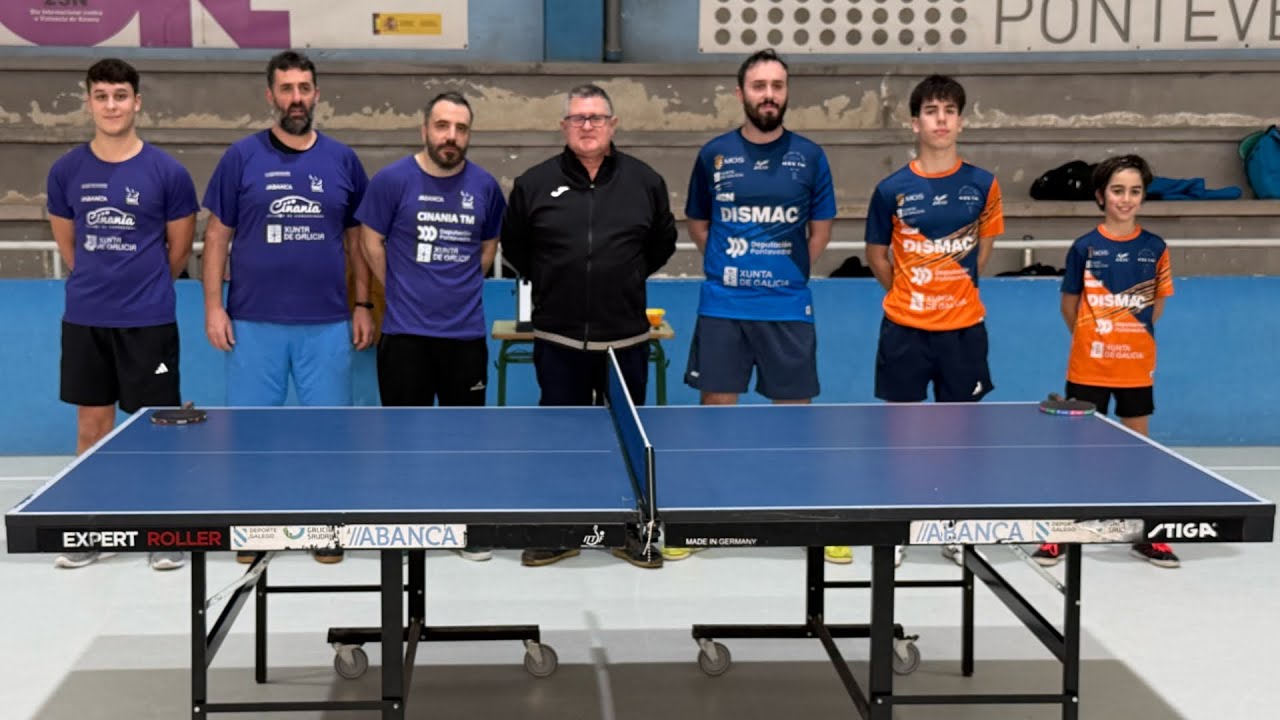 2025-26 3ª NAC CINANIA C. DENTAL AMADOR 4-1 CTM MOS T. - 1º part. Javier N. 11-4 Lois R.