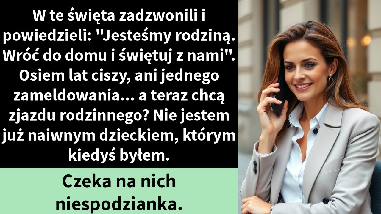 W te święta zadzwonili i powiedzieli: 