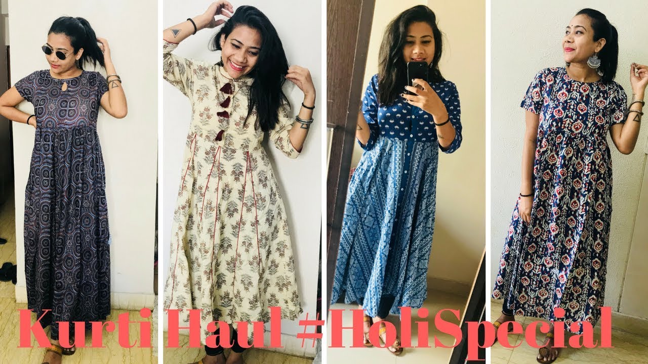 Myntra BUDGET Kurti Haul: #HoliSpecial - Very Affordable Kurti's