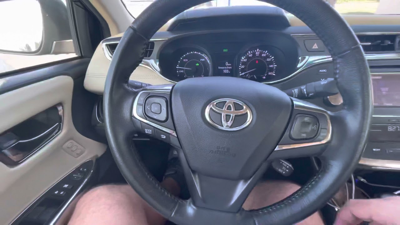 Avalon XLE 2014 Hybrid Toyota мини обзор!Как есть и с чем его едят!)))