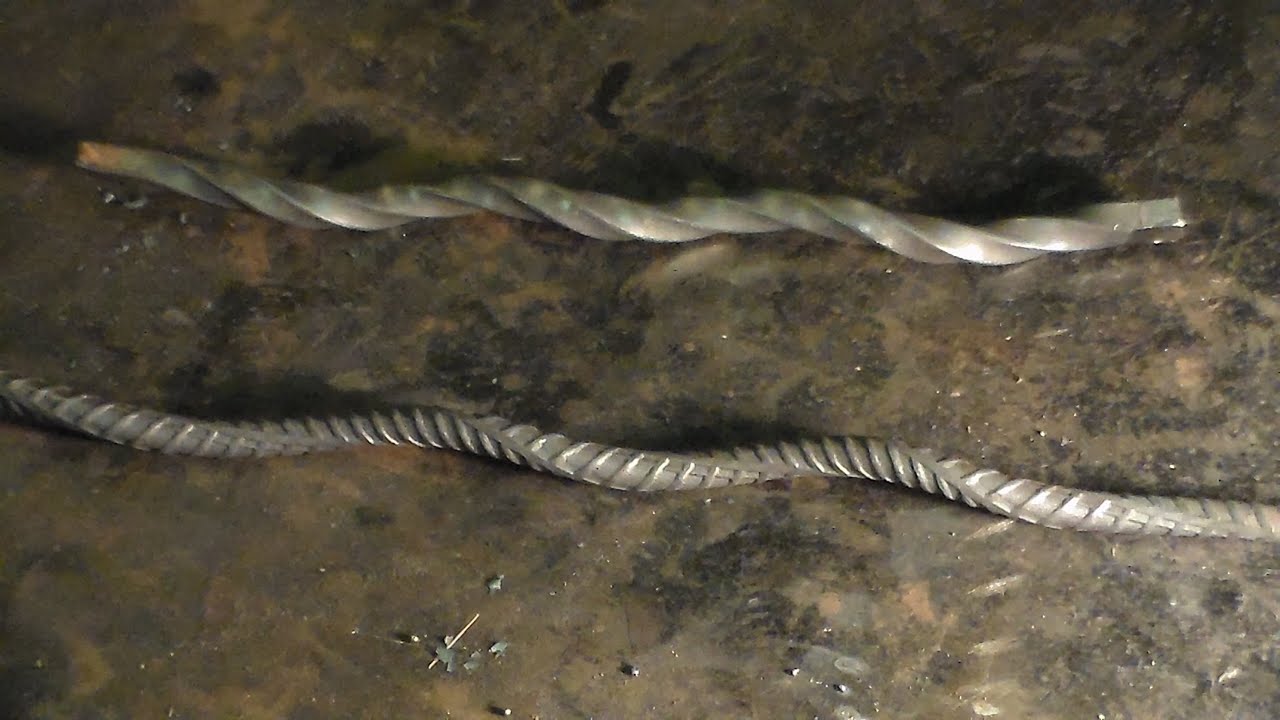 How to forge a barley twist!