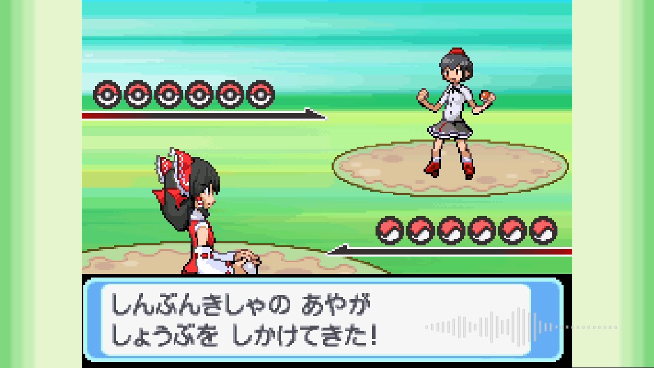 【東方】風神少女(Short Version)をDSポケモン風にしてみた【アレンジ】