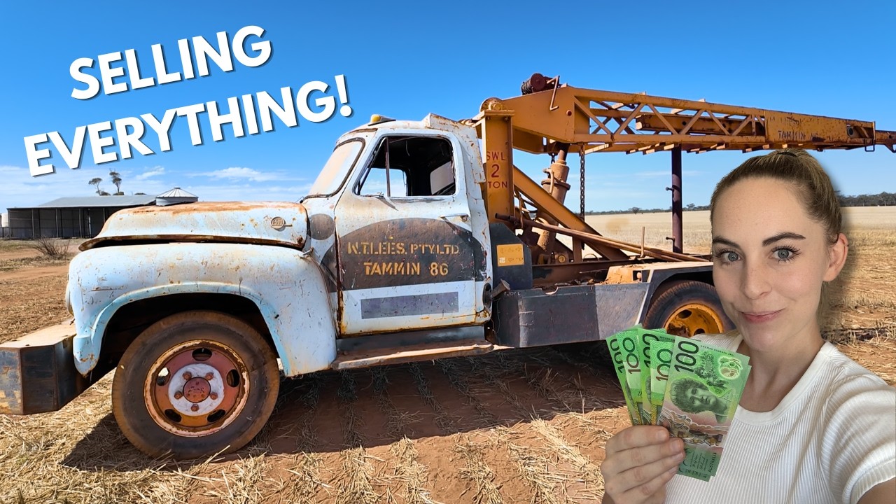 Inside a Farm Clearing Sale | Tractors, Trucks & Decades of Memories