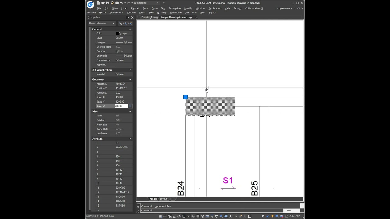 Understanding the Origin (Fix) point of Rcad Elements.