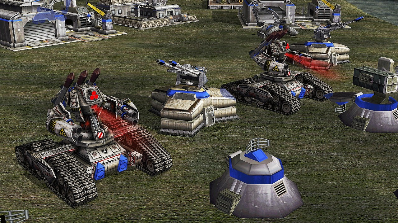 USA JUGGERNOUT vs 3 IMPOSSIBLE TANK DIVISION - Command & Conquer Generals Zero Hour