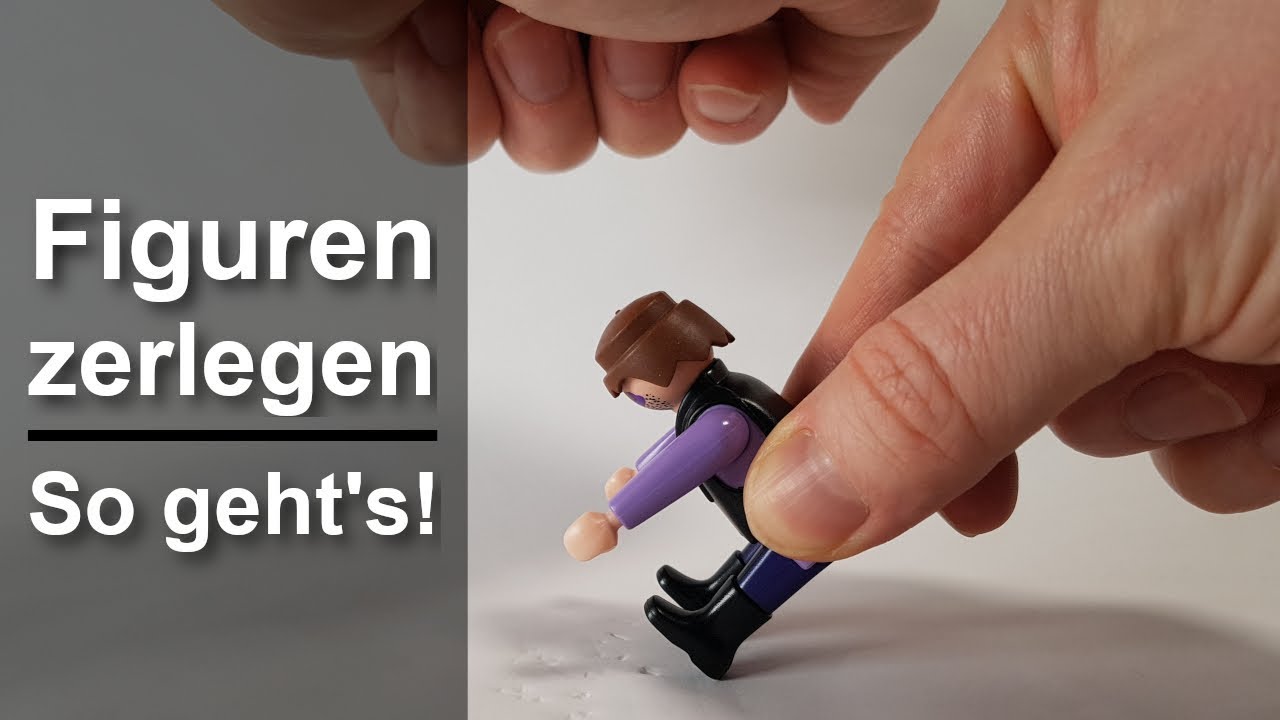 Playmobil Figuren zerlegen | So geht's!
