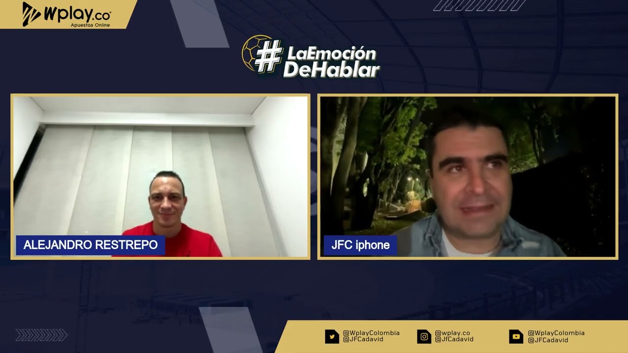 En la Emoci&oacute;n de Hablar, Alejandro Restrepo DT de Ind. Medell&iacute;n
