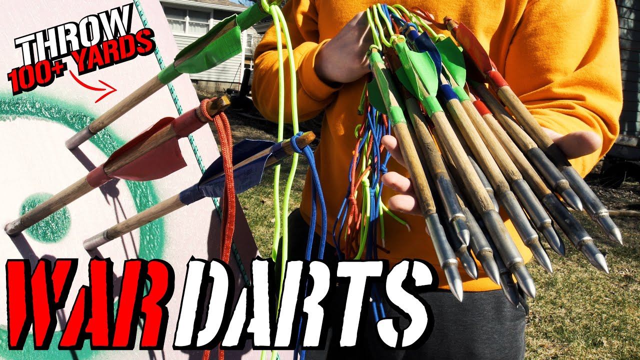 DIY WAR DARTS: The New Coolest Thing Ever