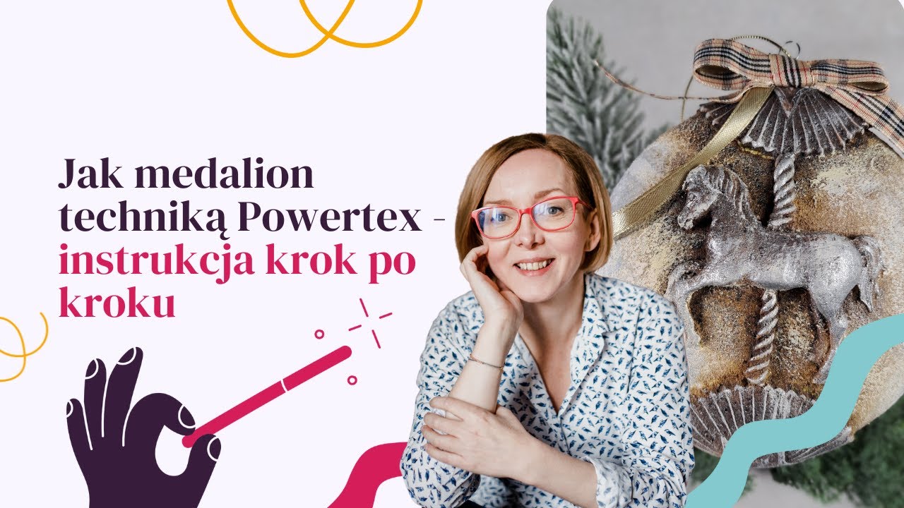 Jak zrobić świąteczny medalion bez brokatu!